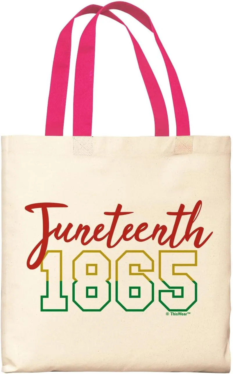 Juneteenth 1865 Canvas Tote Bag