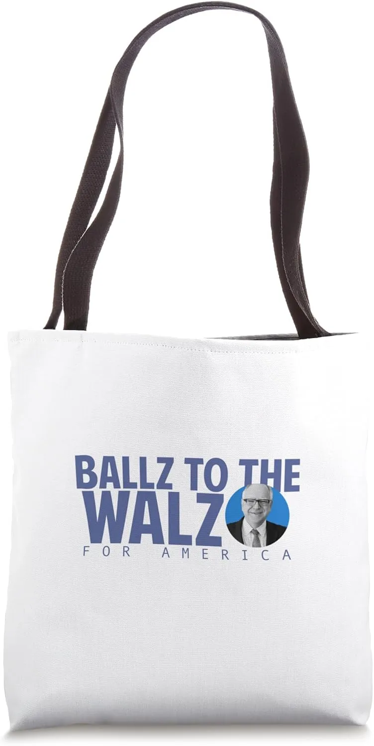 Kamala - In the Context - Ballz Walz - MN - Tote Bag