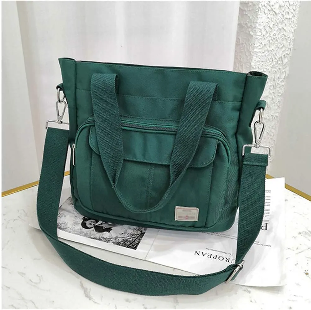 KARRESLY Women's Casual Hobo Shoulder Bag Large Capacity Nylon Daily Messenger Bag Work Shopper Handbag Purse
