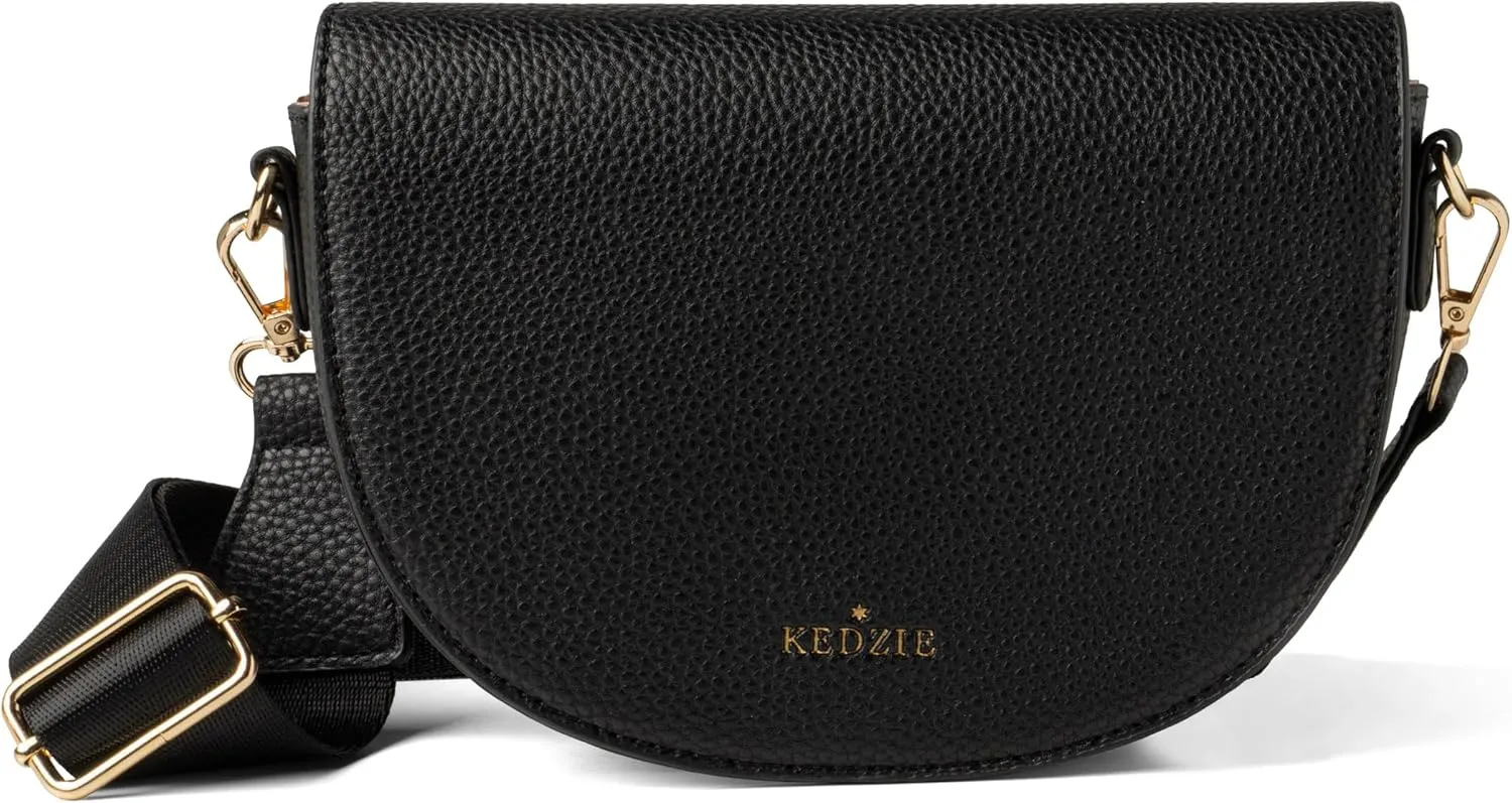 KEDZIE Luna Crossbody Bag Shoulder Purse with Removable Strap Messenger Bag for Women, Girls