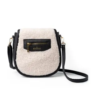 Kedzie Mini Messenger With Sherpa