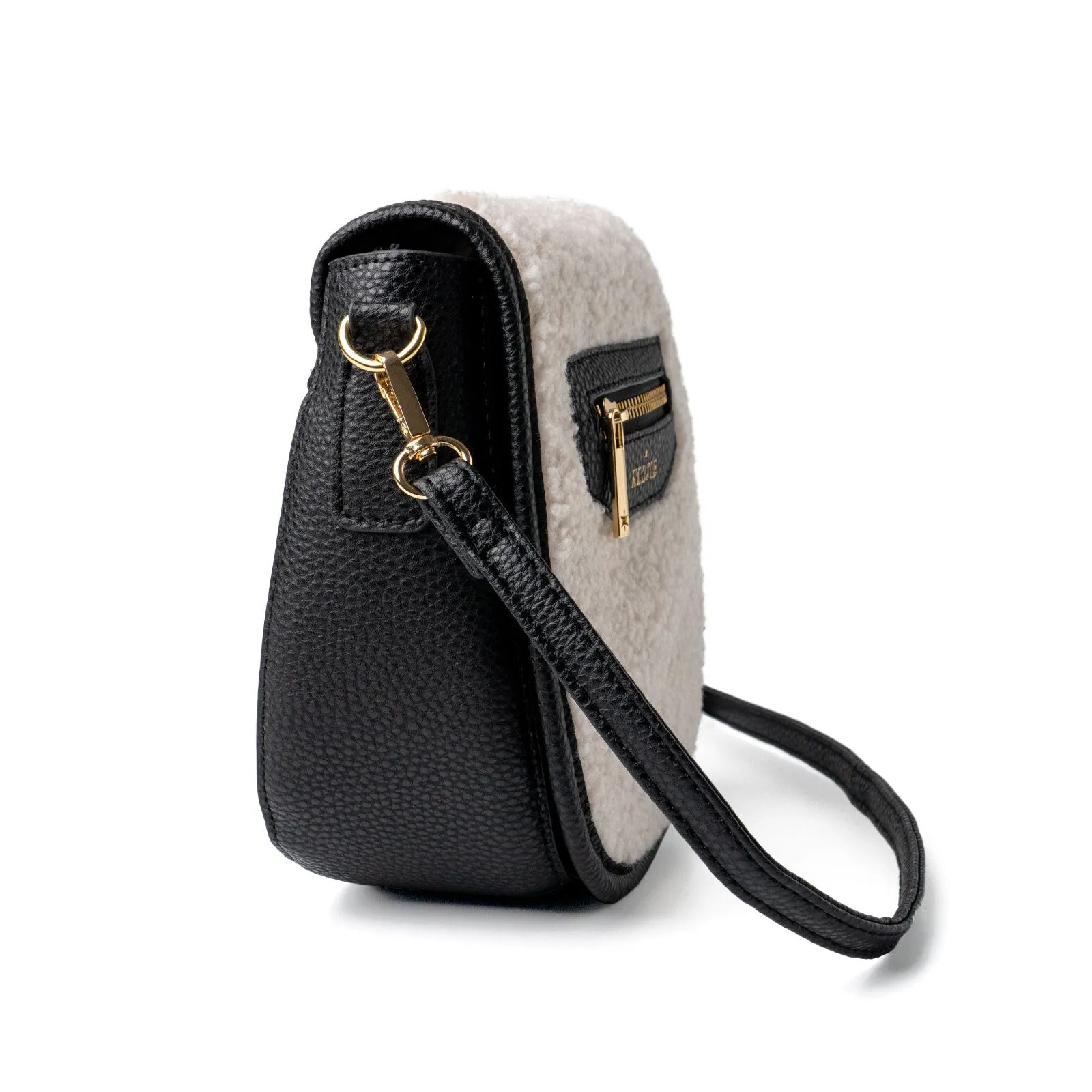 Kedzie Mini Messenger With Sherpa