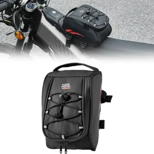 KEMIMOTO Motorcycle Front Frame Bag Waterproof Rack Bag Compatible with Surron,Super73,Talaria Electric Dirt Bike,Motocross,Dual Sport,Red 1.6L