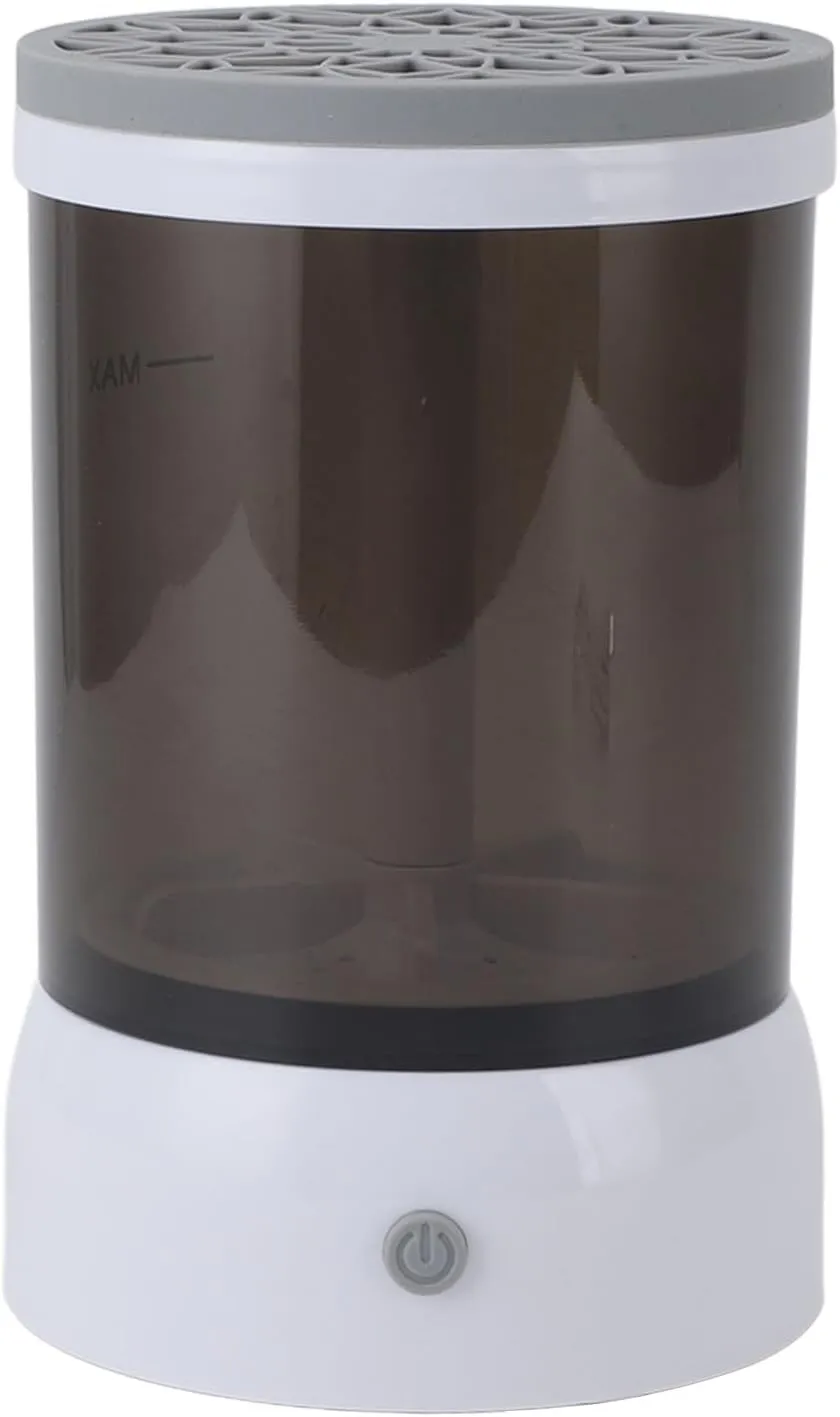 KIMISS Portable USBPowered Automatic Makeup Brush Cleaner : Electric and Handheld Options Brushes in a Visual Body. (Grey)