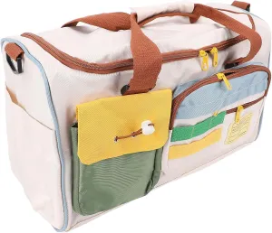 Large Sports Bag, Duffle Bag for Travel, Large Capacity Portable Overnight Bag Travel Toiletry Bag Weekender Bag with Shoulder Strap for Business Trip Gym