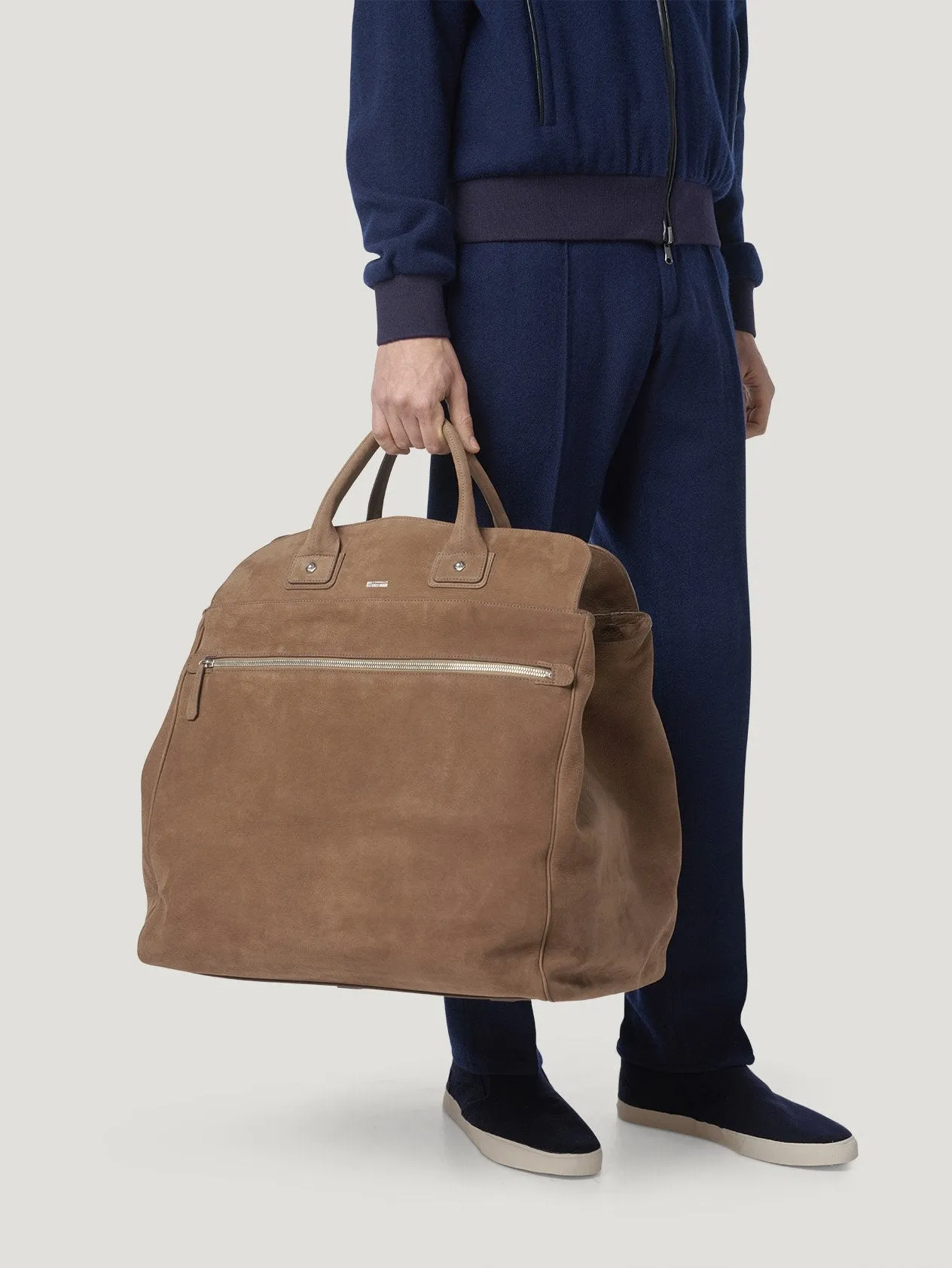 Large Taupe Sea Bag