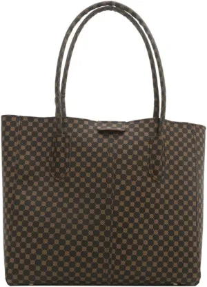 Large Vegan Leather Tote Bags Women Weekender Shoulder Bag Shopper Handbag Travel Purse