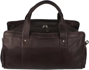 Latico Leathers Washington Weekender Travel Bag 100% Leather Handcrafted by Artisans