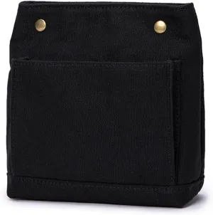 Lightweight Handbag Organizers Insert with Multiple Pockets - Handbag Organizer for Storage and Organization, Cosmetic Bag, Cotton Canvas （XS, Black）