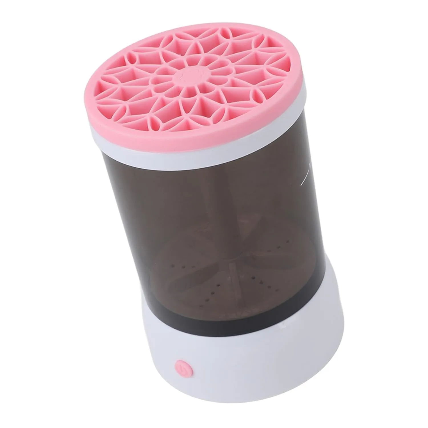 Long lasting and Secure Makeup Brush Cleaner Machine USB Powered Visible freshest Process Portable Electric Cosmetic Supplies Cleaner for All Size Makeup Brushes (Pink)