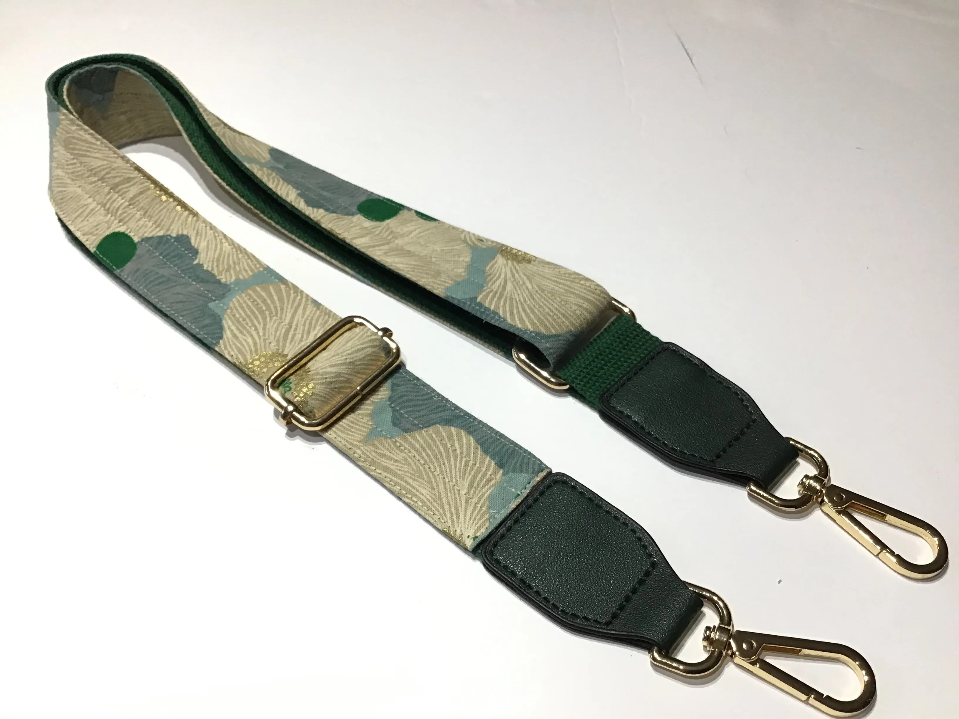 Long Replacement Rifle Paper Co Linen Canvas Adjustable Bag Strap