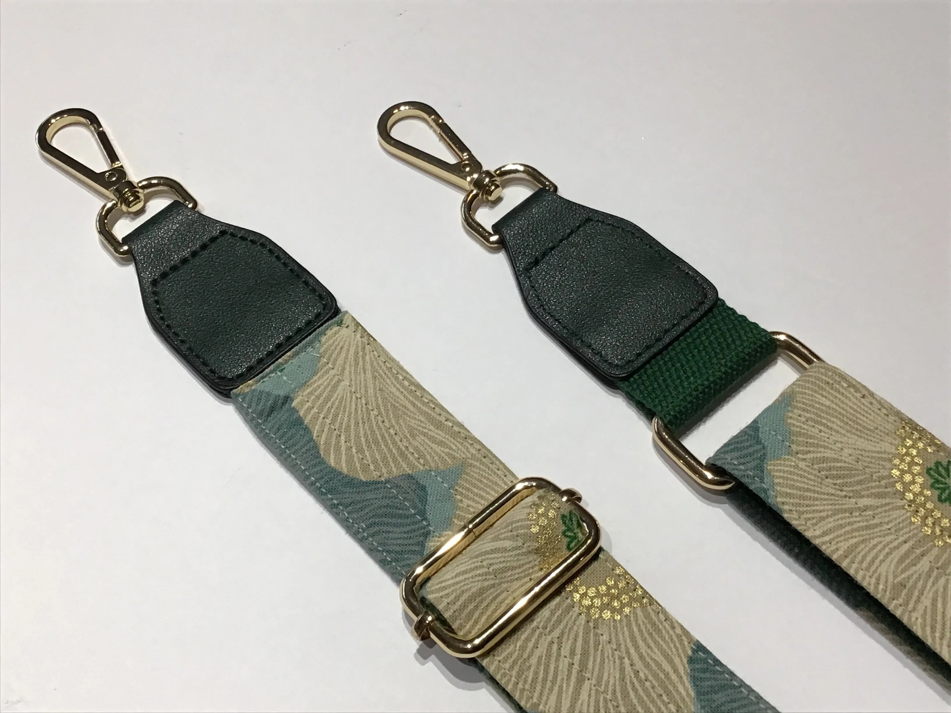 Long Replacement Rifle Paper Co Linen Canvas Adjustable Bag Strap