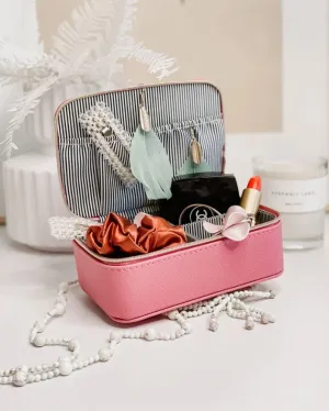 LOUENHIDE Ellie Jewellery Box - Bubblegum Pink