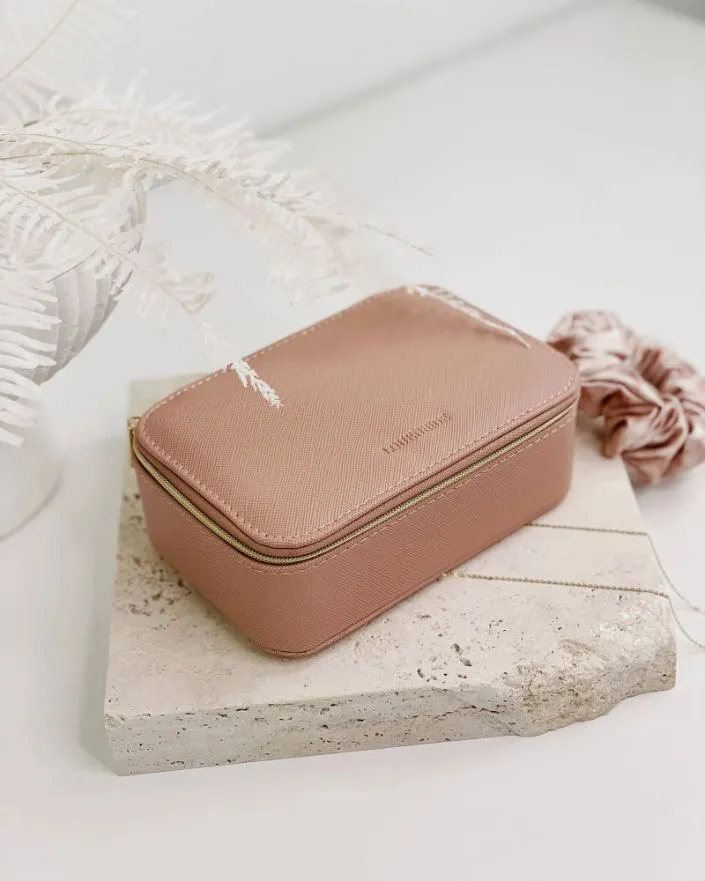 LOUENHIDE Ellie Jewellery Box - Nude