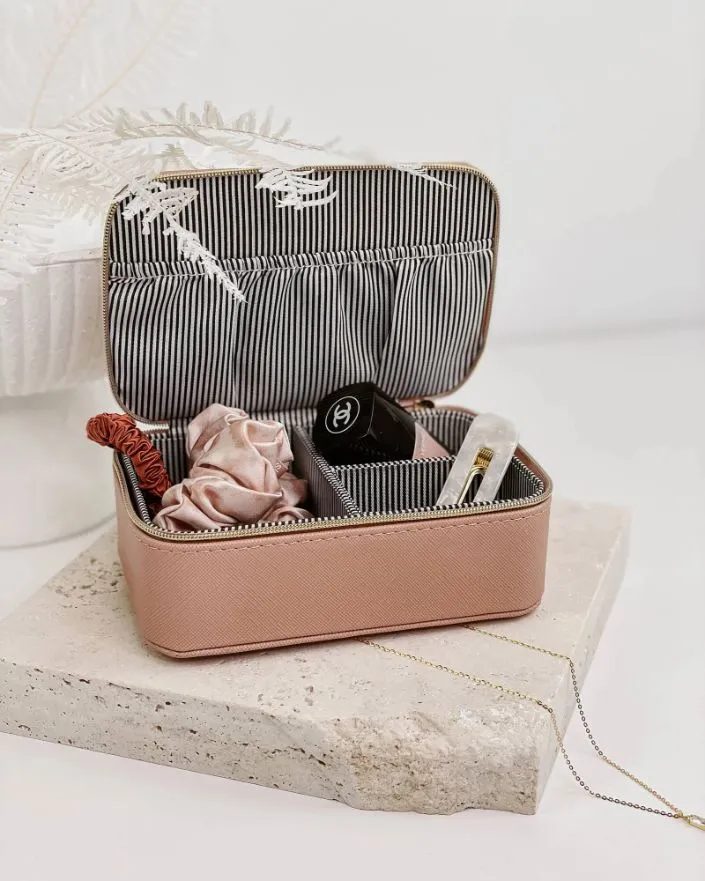 LOUENHIDE Ellie Jewellery Box - Nude