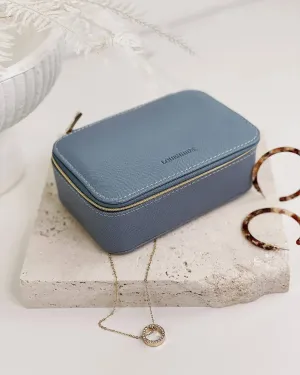 LOUENHIDE Ellie Jewellery Box - Wedgwood Blue