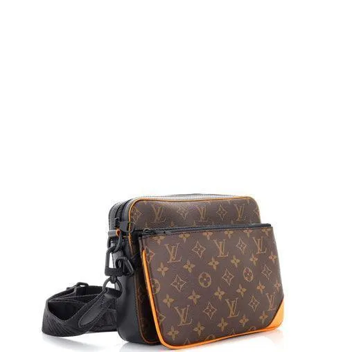 Louis Vuitton Trio Messenger Bag Macassar Monogram Canvas