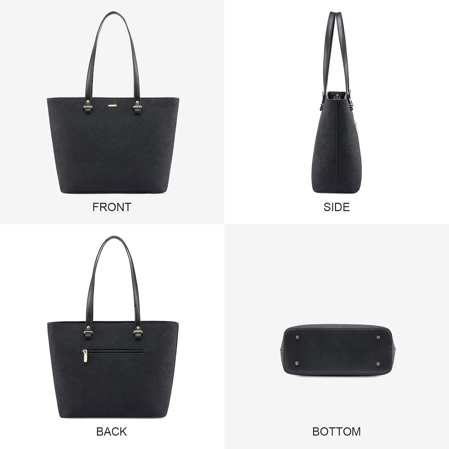 LOVEVOOK Handbags for Women Shoulder Bags Tote Satchel Hobo 3pcs Purse Set