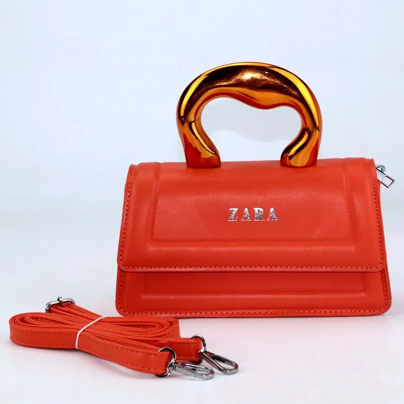 Luxury Top Handle Flap Open Shoulder Messenger Bag #22