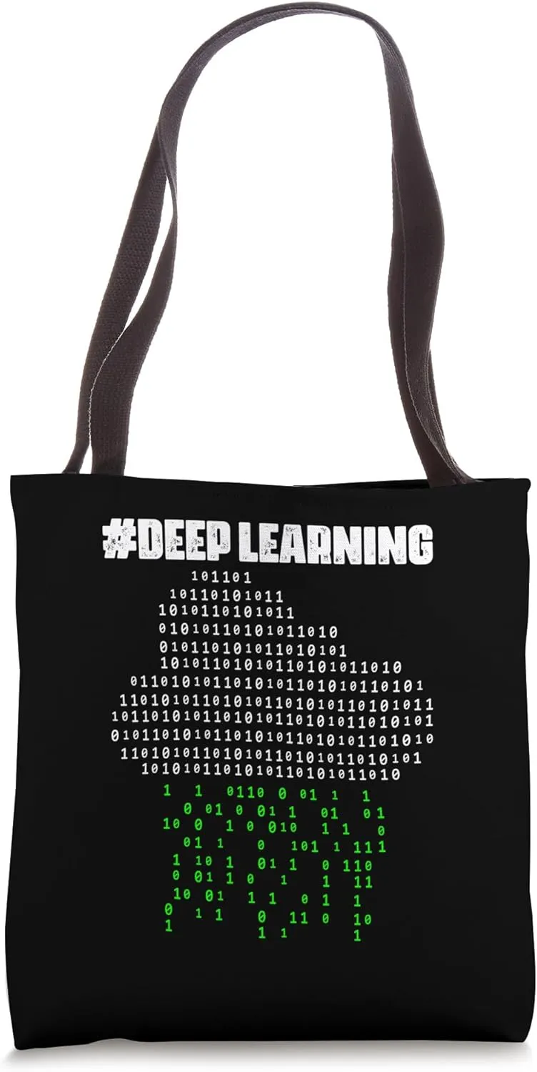 Machine AI Learning Generated for Techie Developers Tote Bag