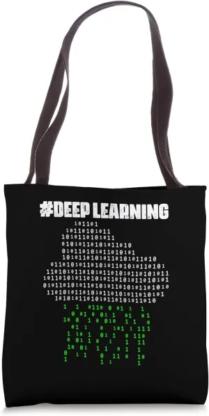 Machine AI Learning Generated for Techie Developers Tote Bag