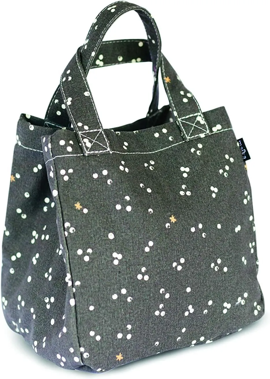 maika Recycled Canvas Lunch & Pie Tote