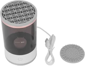 Makeup Brush Cleaner Machine, 7000 RPM Rotational Speed Electric Makeup Brush Cleaner Machine Automatic Cosmetic Makeup Brush Cleaner for Makeup Brush Beauty Sponge Cleaning Tool