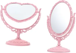 Makeup Mirror Double Sided True Mirror Adjustable Perfect for Women Family Friends