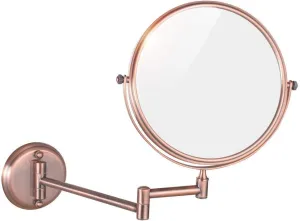 Makeup Mirrors Magnifying Extend Sturdy Double Adjustable Sided Swivel Cosmetic Mirror Bathroom Shaving Vanity Mirror (Size : 10X)