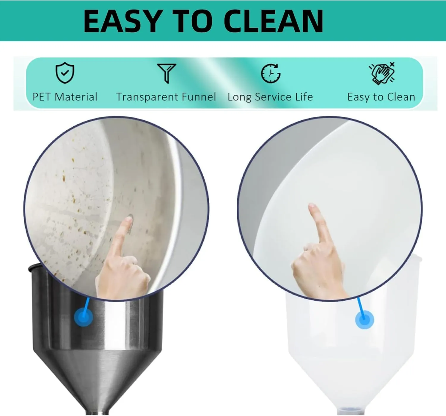 Manual Paste Liquid Filling Machine,5-50ml Filling Machine,Adjustable Bottle Filling Machine with Transparent, Lightweight Design for Liquid Paste Cosmetic Cream Drink A03 pro - Green