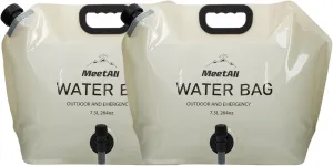 meetall 7.5L Portable Folding Water Bag - The Ideal Choice for Your Outdoor Water Needs!