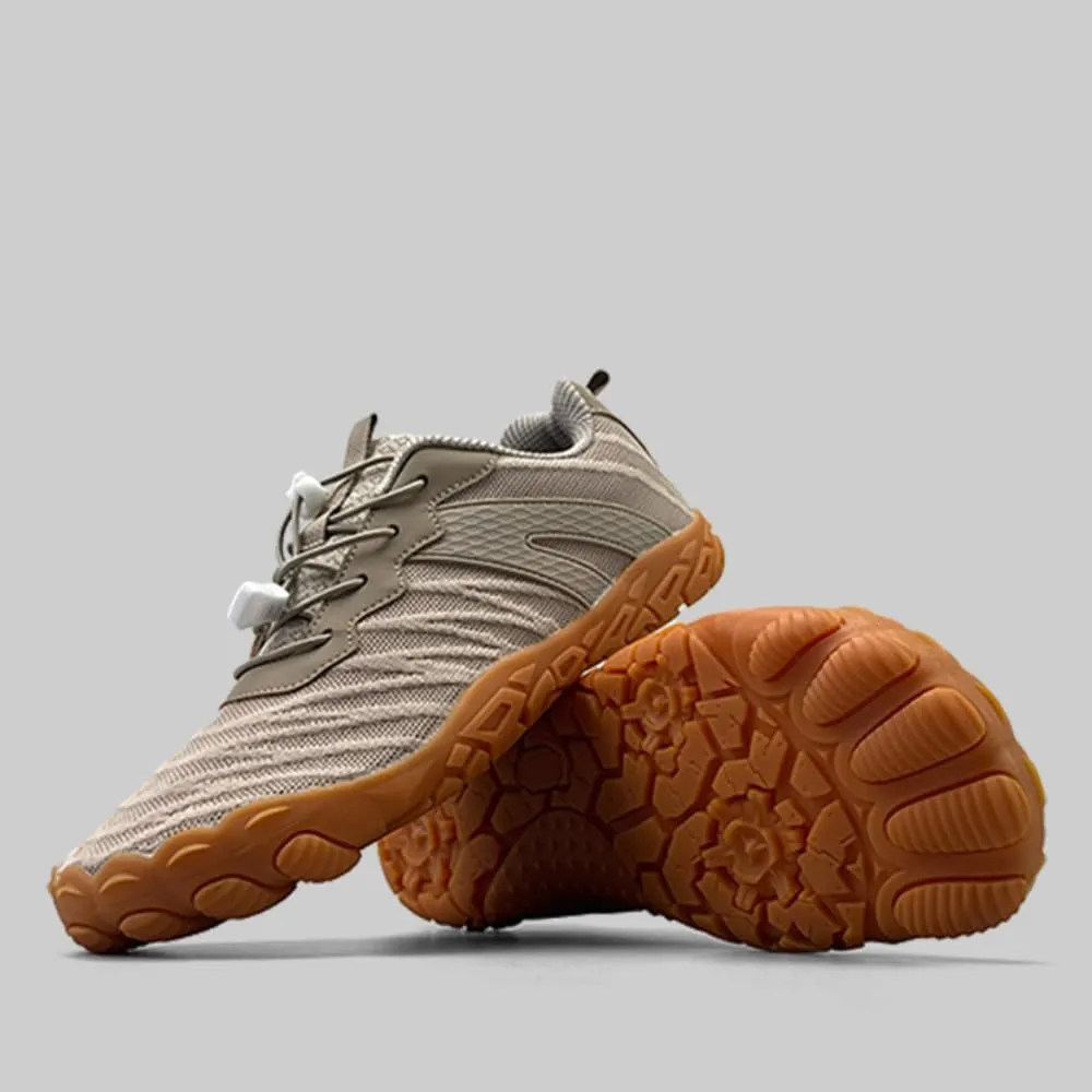 Men's Mesh Hiking Shoes Breathable Lightweight Supportive Midsole for Mountain Trails Trekking Outdoor Expeditions