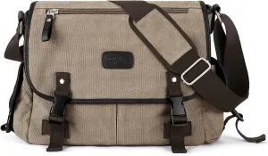 Messenger Bag Men,Waterproof Crossbody Bag,Satchel Shoulder Bag