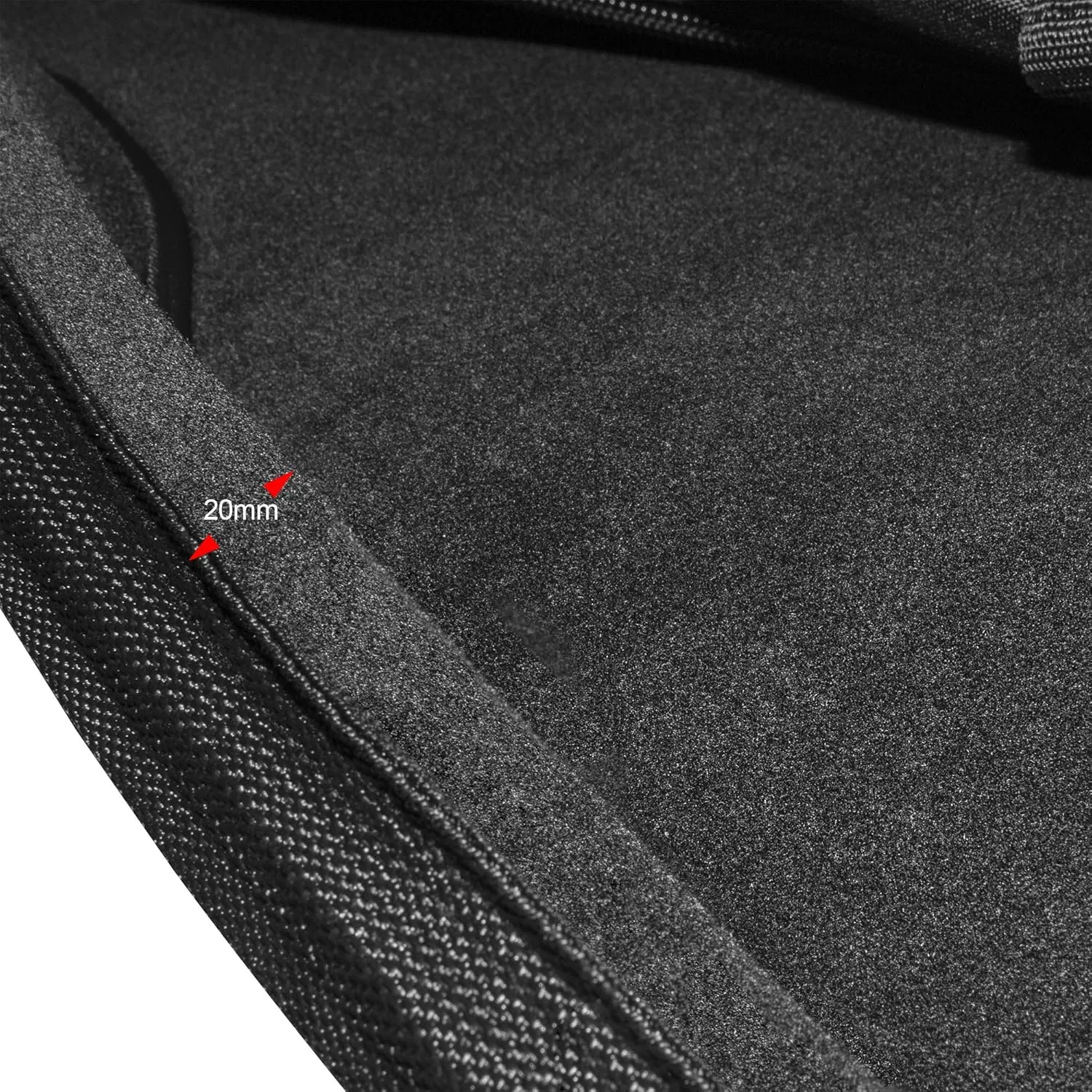 MI&VI CB-5005 Travel Cello Soft Case Gig Bag (4/4 Full Sized) With Multiple Pockets and Adjustable Backpack Straps | Thick 20mm Padding | Weather-Resistant | Non-Abrasive Lining - MIVI Music