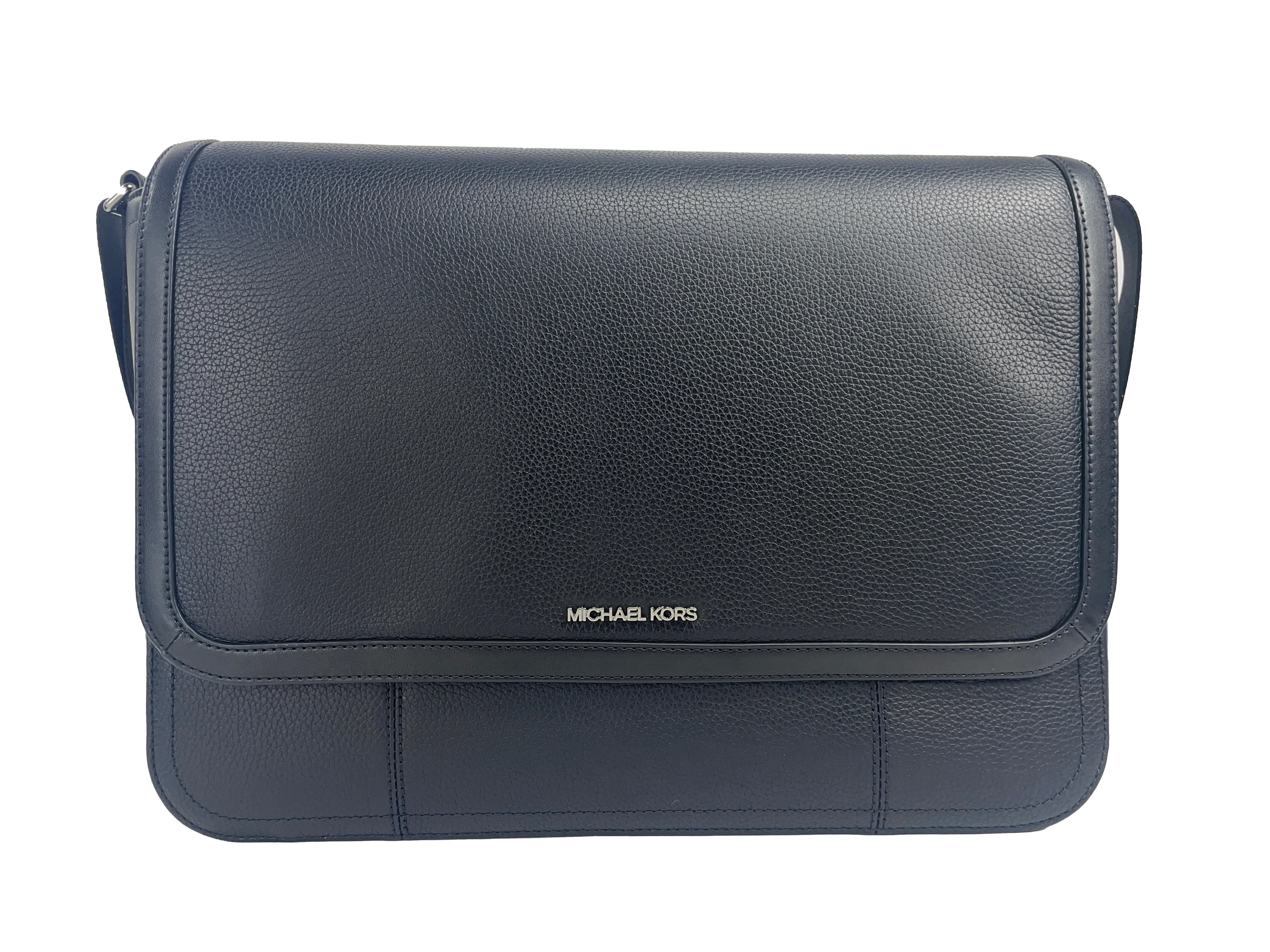 Michael Kors Cooper Leather Messenger Crossbody Bag