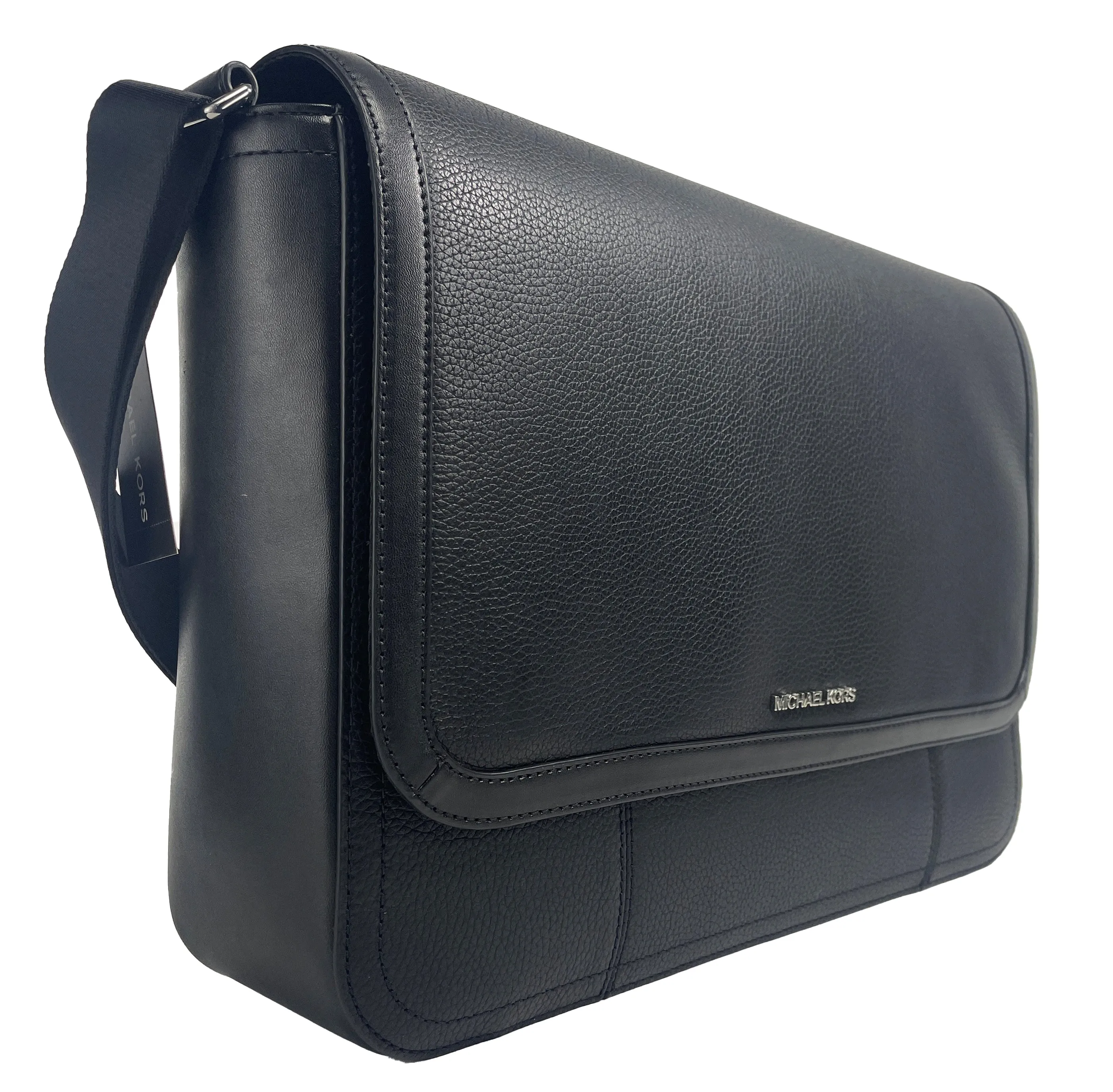 Michael Kors Cooper Leather Messenger Crossbody Bag