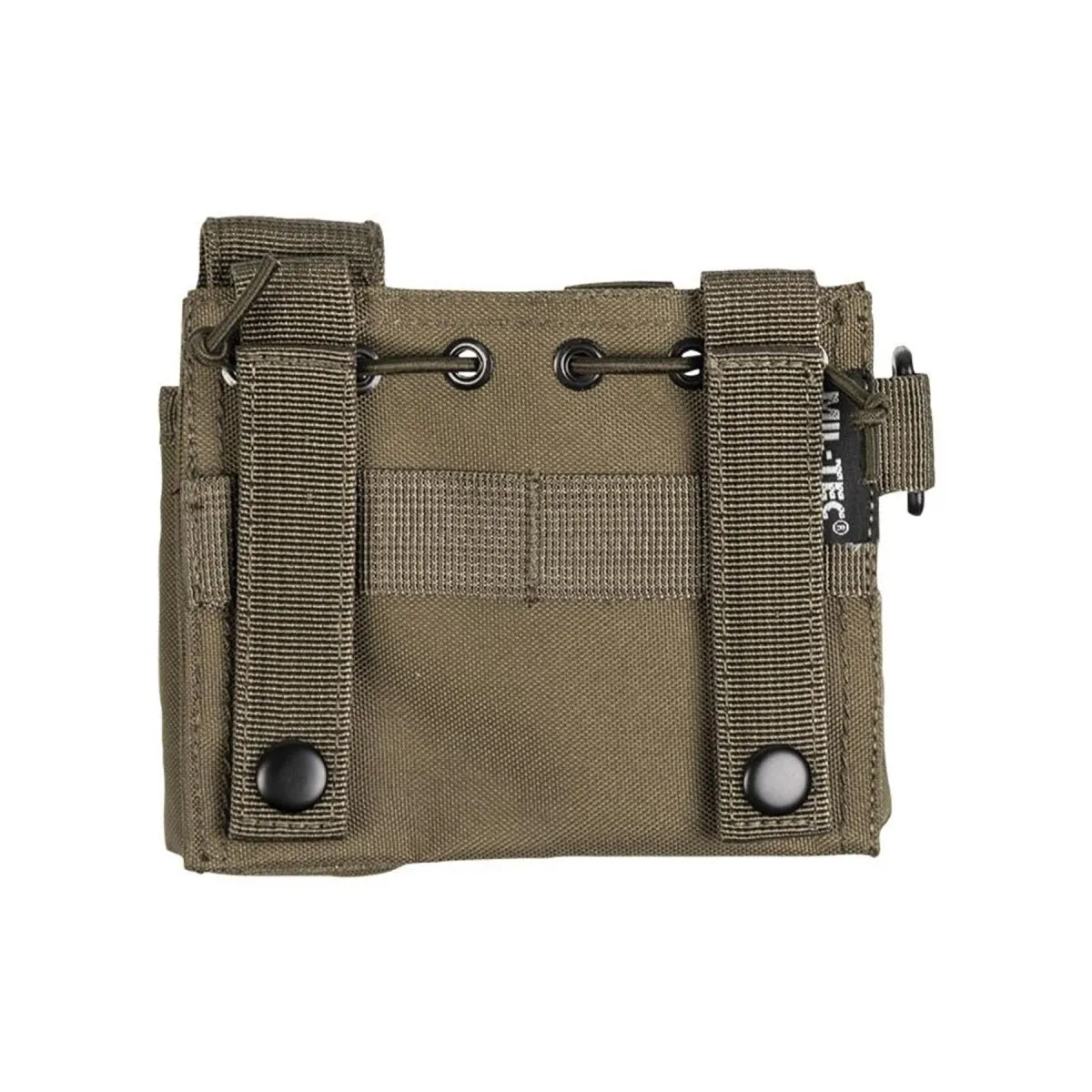 MIL-TEC ADMIN Pouch molle attachment flashlight pen notebook pocket olive