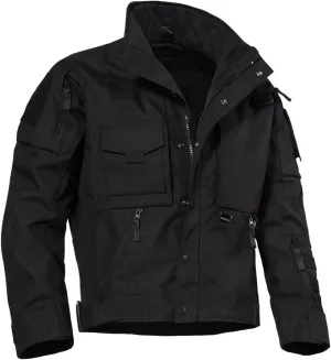 Military Jackets for Men Mens All-Terrain Versatile Tactical Jacket, Waterproof Versatile Jacket with 12 Pockets Hiking (Color : Black, Size : 2X-Large)