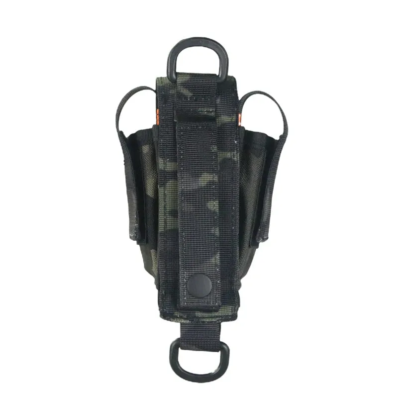 Military Molle Pouch Tactical Single Pouch Flashlight Camo Bags - Multi-Functional Gear
