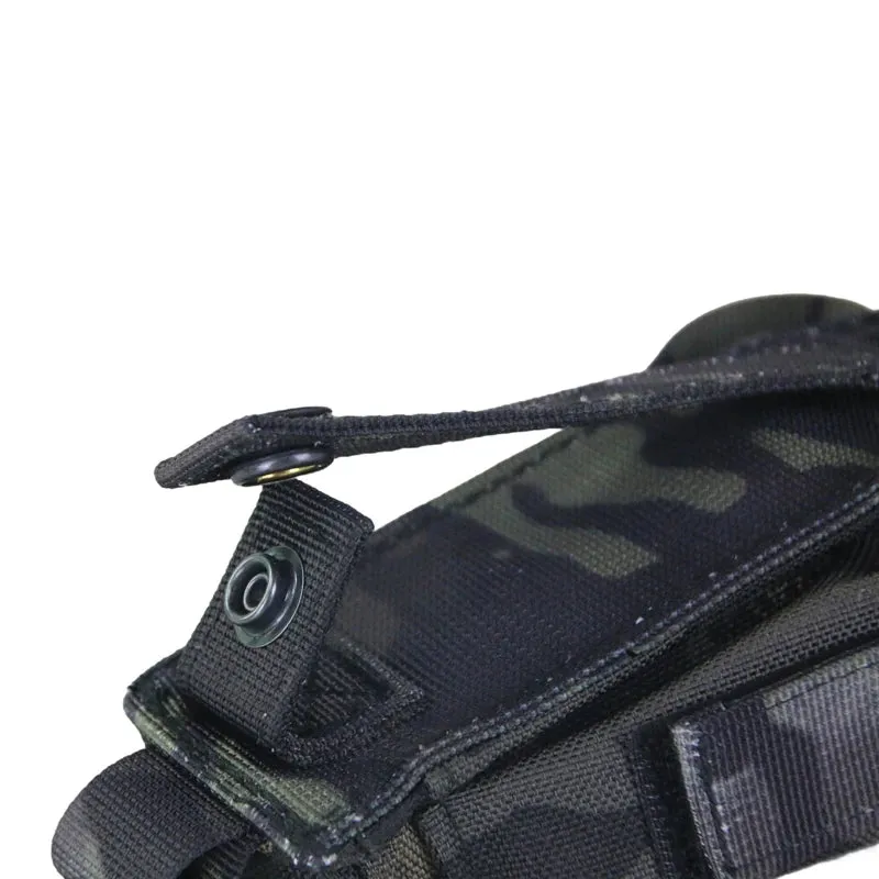 Military Molle Pouch Tactical Single Pouch Flashlight Camo Bags - Multi-Functional Gear