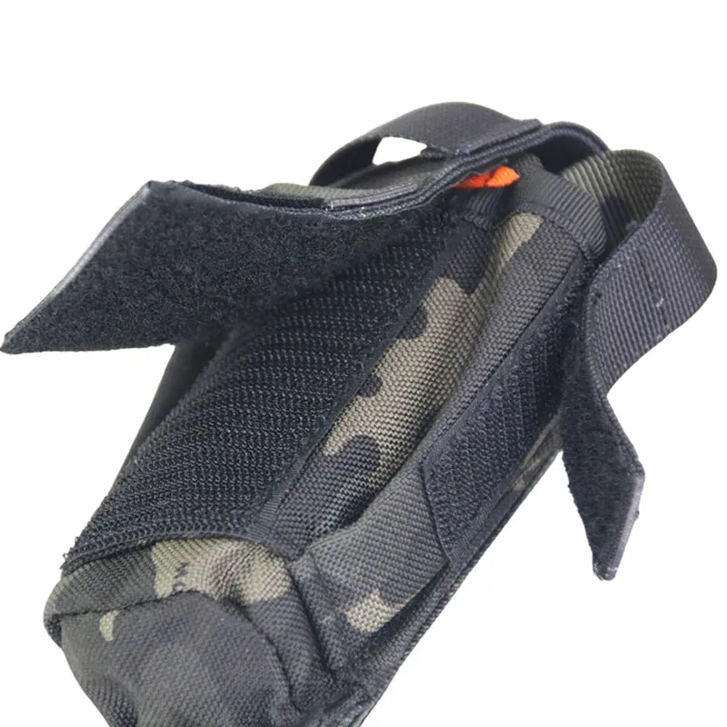 Military Molle Pouch Tactical Single Pouch Flashlight Camo Bags - Multi-Functional Gear