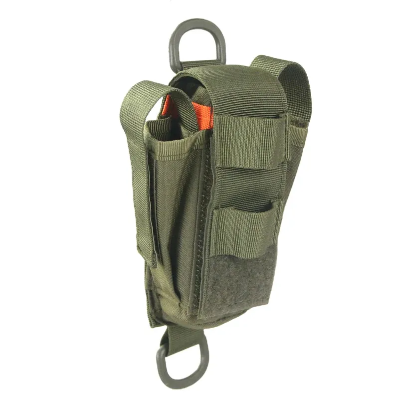Military Molle Pouch Tactical Single Pouch Flashlight Camo Bags - Multi-Functional Gear