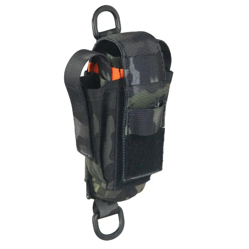 Military Molle Pouch Tactical Single Pouch Flashlight Camo Bags - Multi-Functional Gear