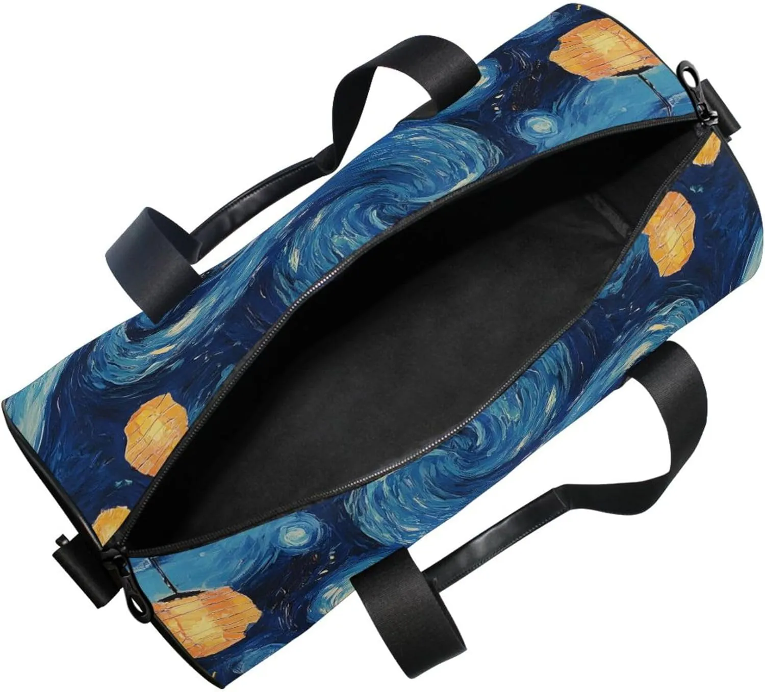 MNSRUU Sports Duffel Bags, Giant Octopus Lamp Athletic Gym Bag Overnight Workout Travel Tote Luggage for Men Women Yoga