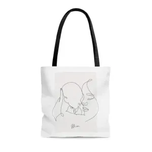Mom and I Tote Bag - Double-Sided Print Medium Shopper