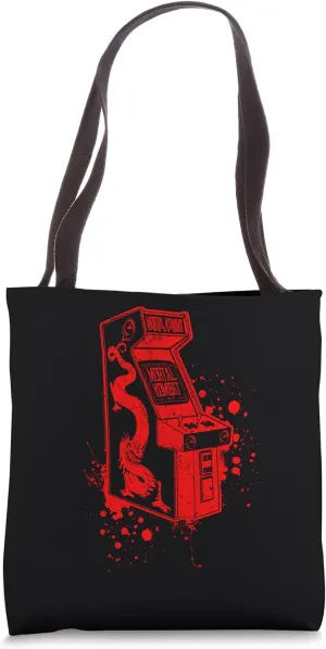 Mortal Kombat Klassic Insert Coin Arcade Machine Tote Bag