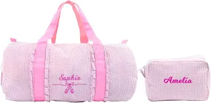 MT WORLD Girls Dance Bags Personalized Travel Bag & Cosmetic Bag,Cosmetic Bag and Travel Bags Set,Cosmetic Bag with Weekender Bag, Preppy Travel Bag