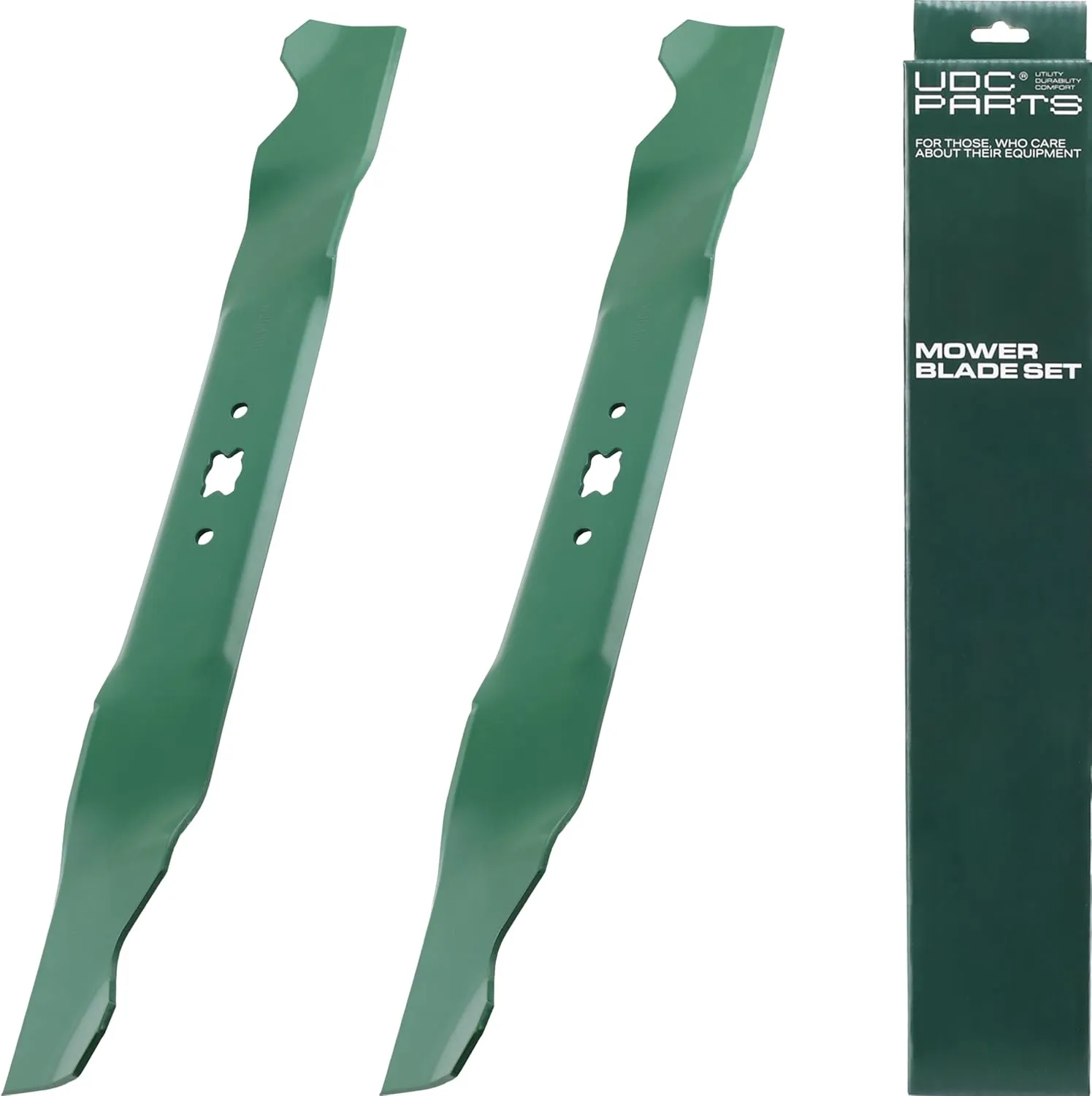 Mulching Blades 21 Inch for Troy Bilt 942-0741A Craftsman MTD Cub Cadet Yard Machines/Replaces OEM no. 742-04100 742-0741 742-0741A 942-0741 CMXGZAM100067 TB130 TB240 TB160 TB115 / 2 Pack