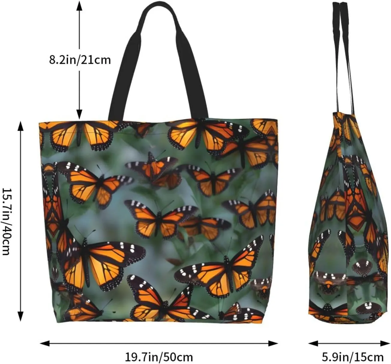Music Note Patterns Women Tote Bag,Casual Tote'S Handbag Big Capacity Shoulder Bag Crossbody Bag
