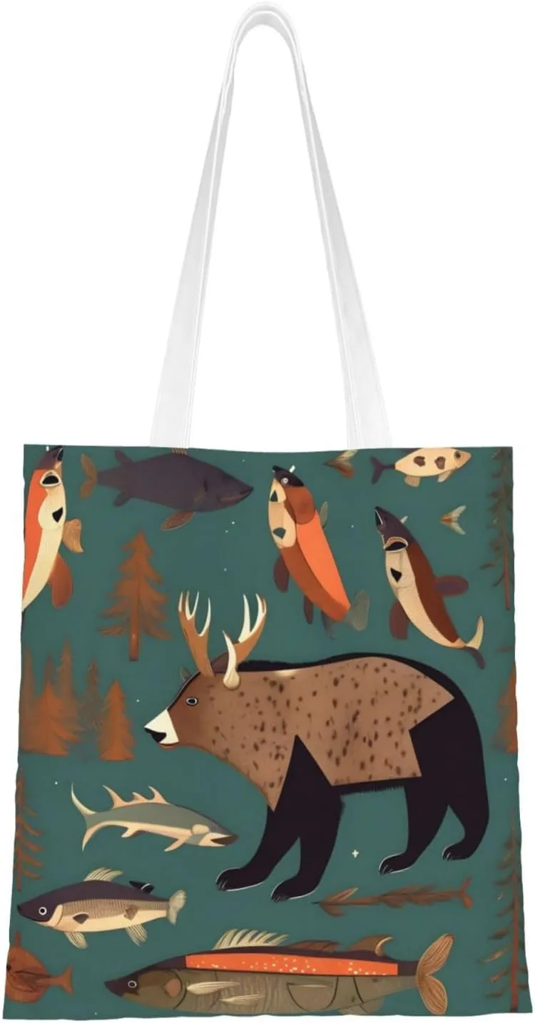 Music Note Pianos Canvas Tote Bags For Women Handbag Tote Purse,Canvas Crossbody Bag For Office, Travel, School